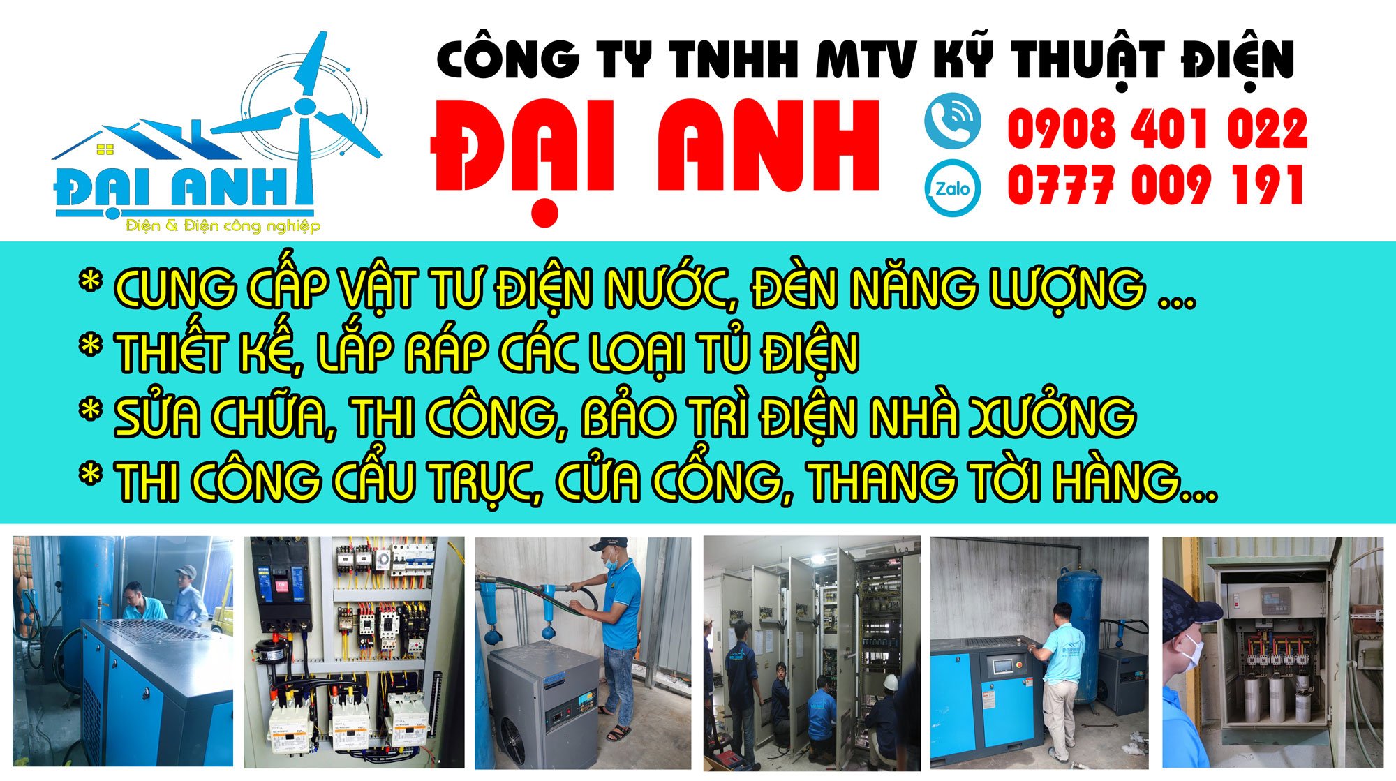 cửa hàng điện nước Đại Anh Bình Mỹ, Củ Chi. ( cầu Xáng Hóc Môn)